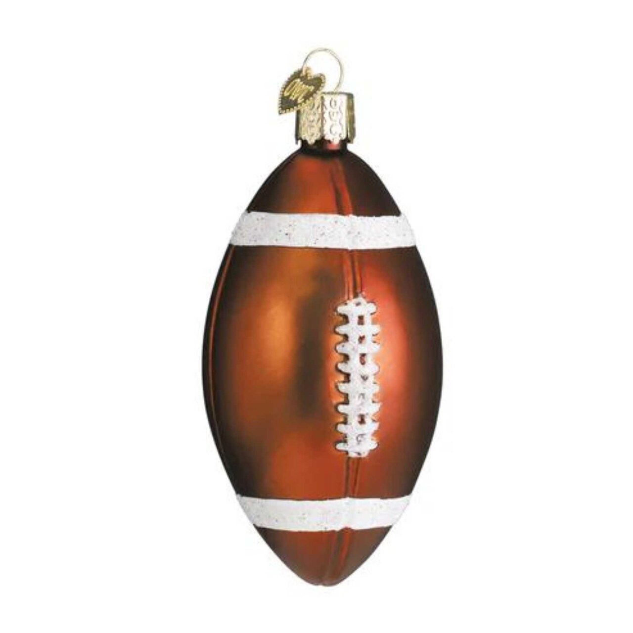 Old World Christmas 3.75 In Football Christmas Tree Ornament , Ornament Sport Pigskin